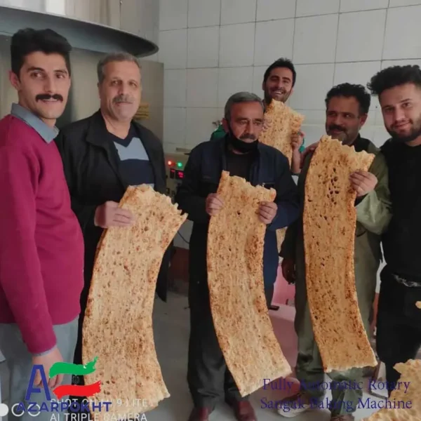 دستگاه سنگک پزی تمام اتوماتیک دوار